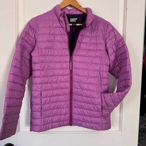 Lands End size Large (14-16) Kids FeatherFree™ Insulated Packable Jacket